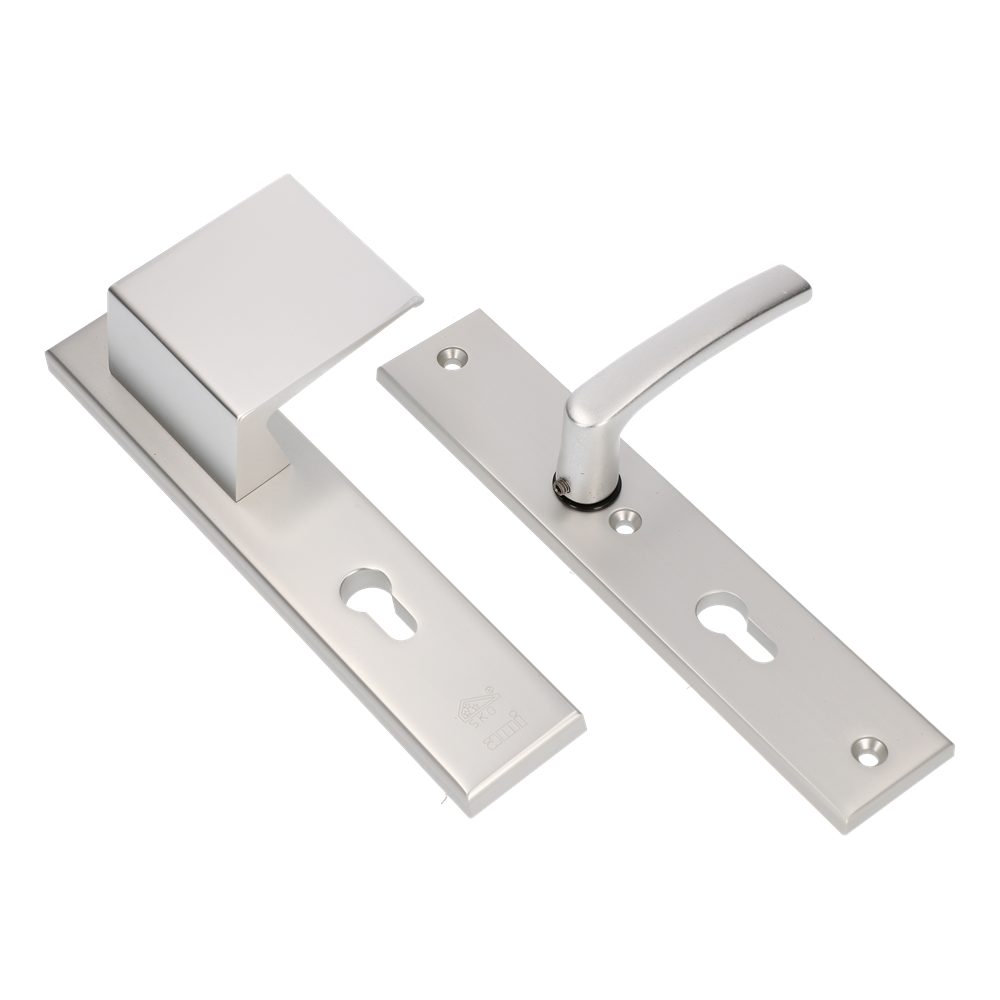 AMI Veiligheidsbeslag 251/50 Profielcilinder 72 Deurdikte 90/80 Li F2 + Profielcilinder 72, Zonder Deurkruk Deurdikte 38/42 Mm - 802450 afbeelding 1